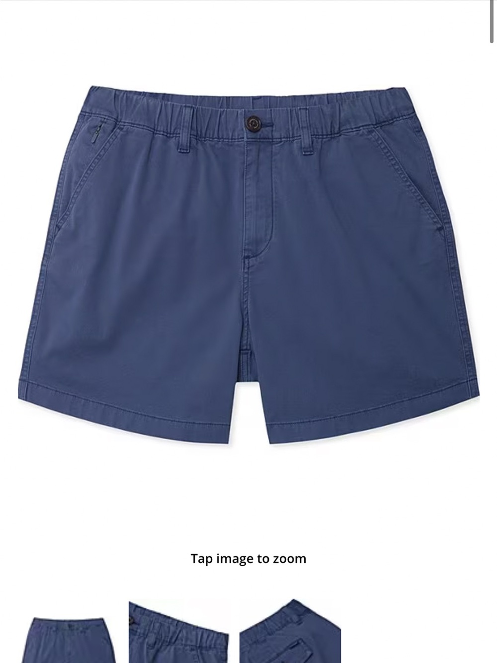 Chubbies Navy Blue Cobblestones Originals 5.5” Shorts L - Picture 8 of 9